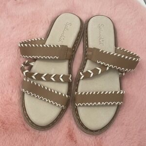 Splendid Caia Sandal Tan-NEW Womans Size‎ 8.5